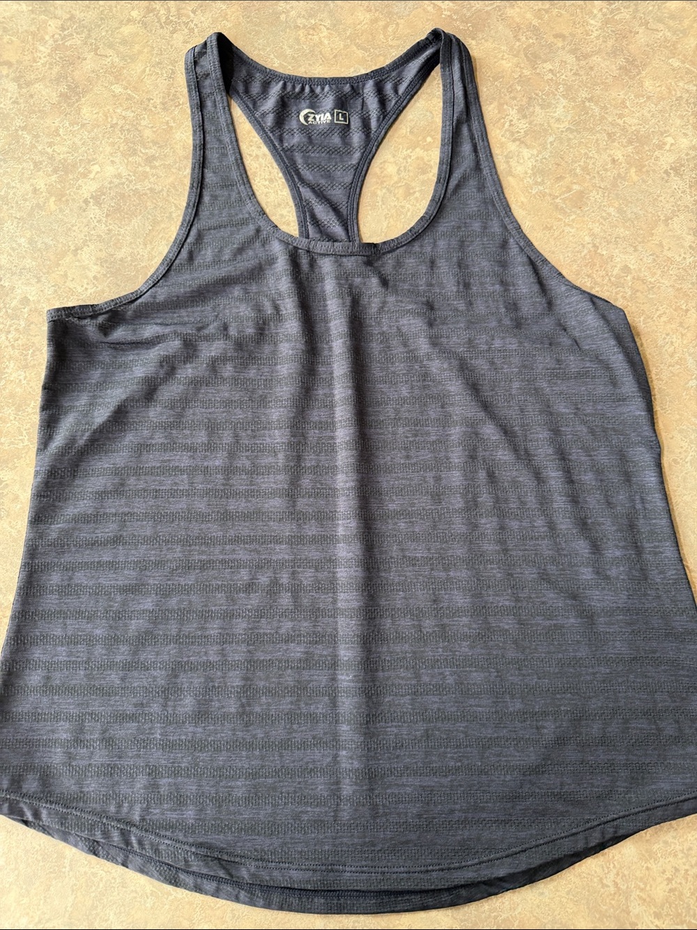 Women’s Zyia Dark Navy Racerback Tank Top